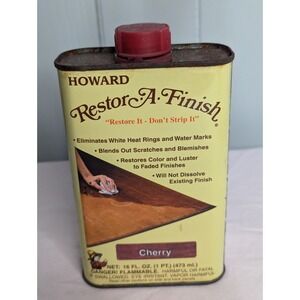 Vintage Howard Restor A Finish Cherry furniture restore color blends scratches +